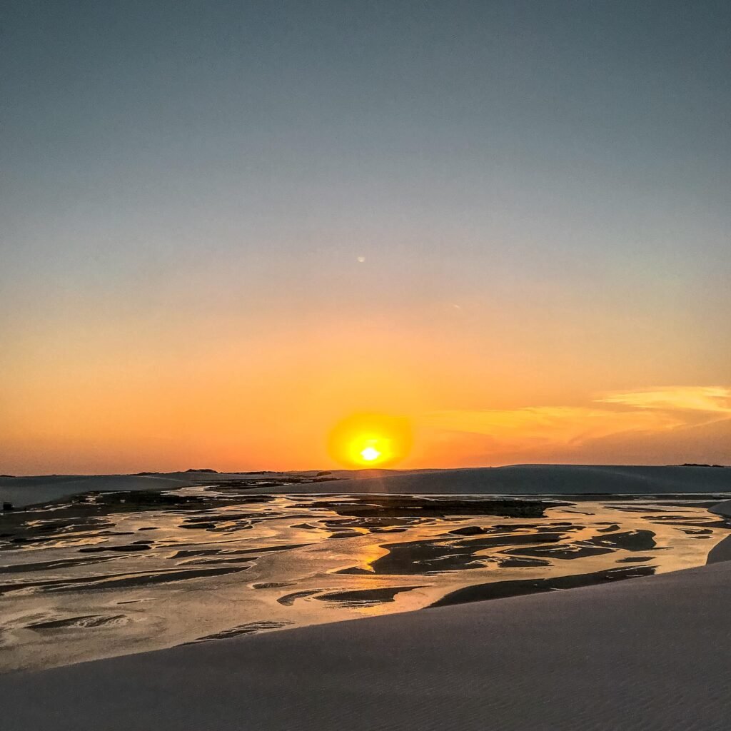 Amanhecer nos Lençóis